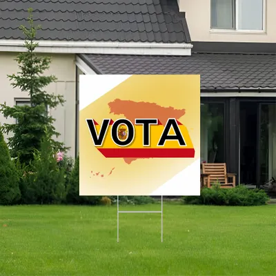 Cartel Personalizado del día de Las Elecciones