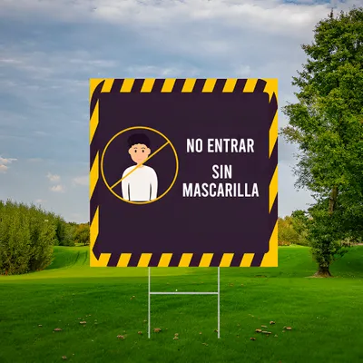 Cartel de Prohibido el Paso Personalizado