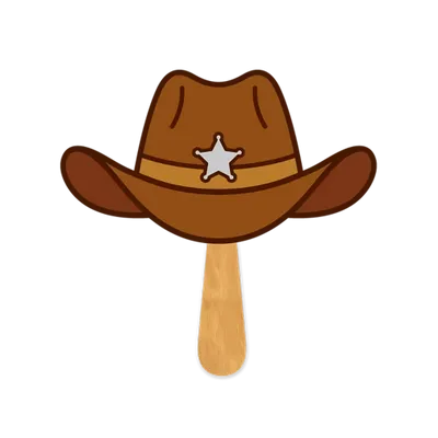 Cowboyhoed Handventilator