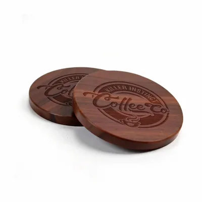 Killer Instinct Coffee Co. Wooden Coaster - Custom Pro Prints