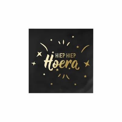 Premium folie gestempelde servetten - Imprint Now - NL