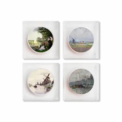 Gepersonaliseerde Glazen Legering Onderzetter - Imprint Now - NL