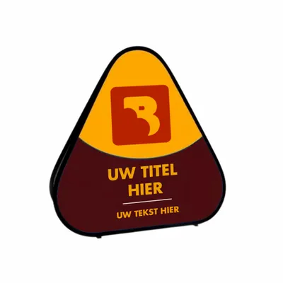 Driehoek Pop Up Banners - Imprint Now - NL