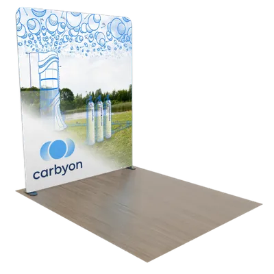 Custom Backlit Trade Show Display Tension Fabric 8' x 8' - Imprint Now - NL