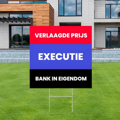 Gepersonaliseerd Foreclosure Aanbieding Werfbord