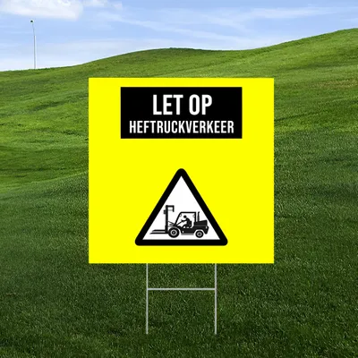 Gepersonaliseerde Waarschuwingsbord