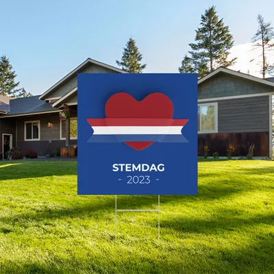 Gepersonaliseerde Stemming Bericht Tuinbord