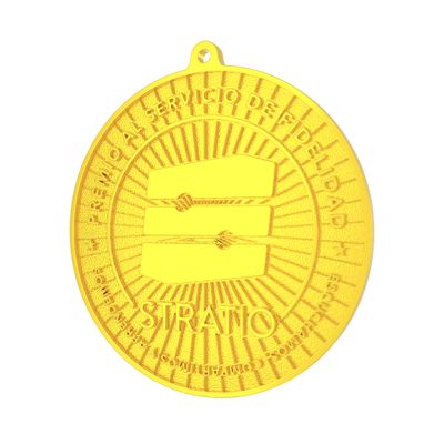 Medalla Troquelada