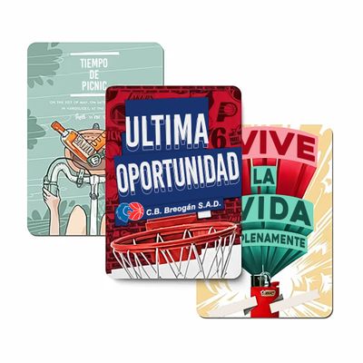 Folletos de Esquina Redondeada