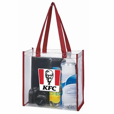 Custom Clear Tote Bag - Stealth Promo Co