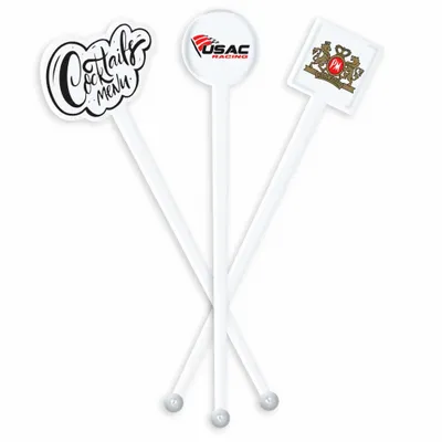 Transparent Stir Sticks - Stealth Promo Co