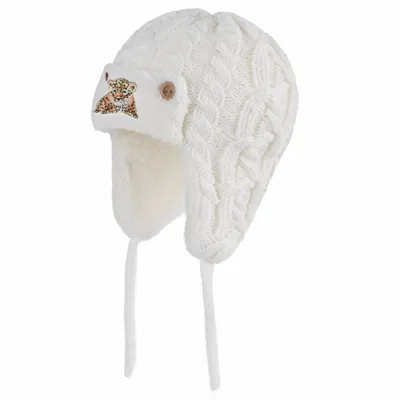 Cozy Cotton Kid Beanies with Earflaps - Stealth Promo Co