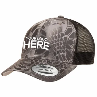 YP Classics Kryptek Retro Trucker Cap - Stealth Promo Co