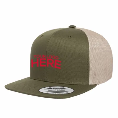 YP Classics High Profile Retro Trucker Cap - Stealth Promo Co