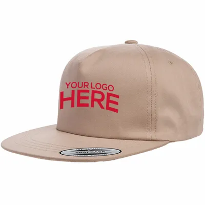 YP Classics Lightly Structured Five-Panel Snapback Cap - Stealth Promo Co