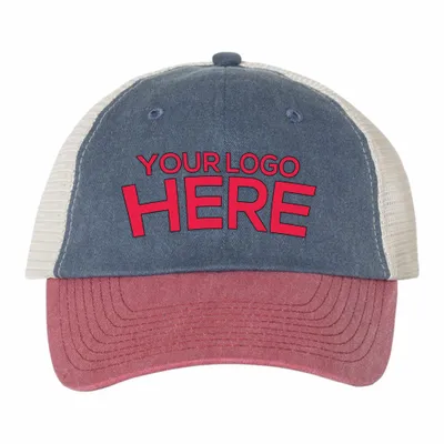 Valucap Pigment Dyed Trucker - Stealth Promo Co