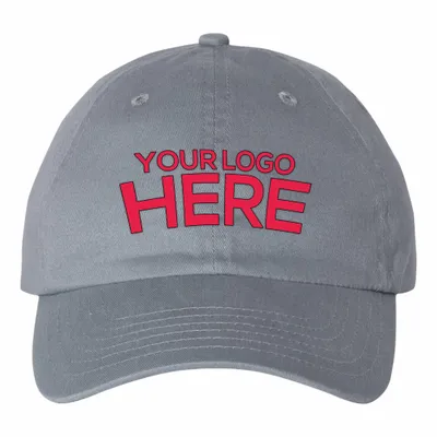 Valucap Brushed Unstructured - Stealth Promo Co