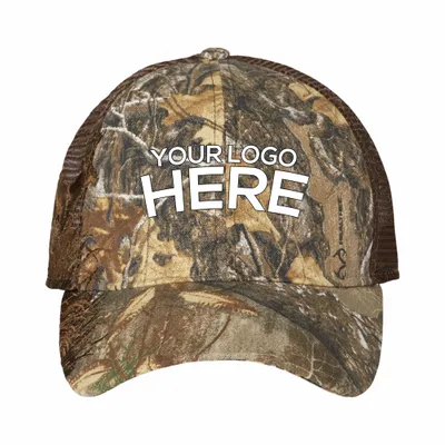 Dri Duck Buck Camo Mesh Cap - Stealth Promo Co