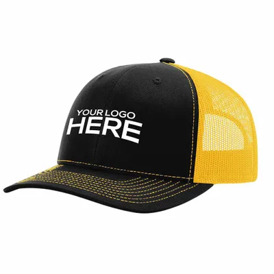 Richardson 112 Trucker Snapback Cap - Stealth Promo Co