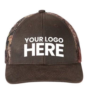 Port Authority Pigment Print Camouflage Mesh Back Cap - Stealth Promo Co