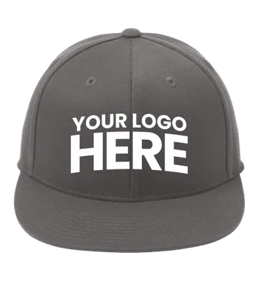 Port Authority   Flexfit 210   Flat Bill Cap - Stealth Promo Co