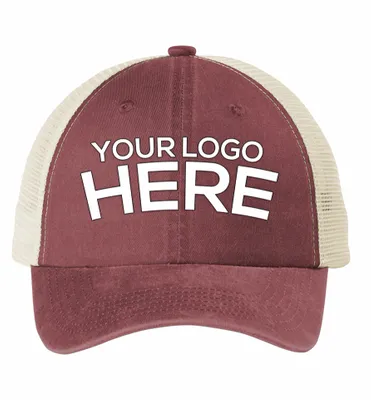 Port Authority    Beach Wash    Mesh Back Cap - Stealth Promo Co