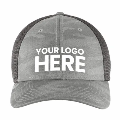 Port Authority Sandwich Bill Cap with Striped Closure - Stealth Promo Co