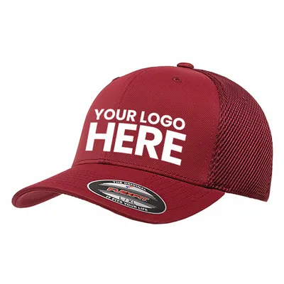 FlexFit Ultrafiber Mesh Cap - Stealth Promo Co