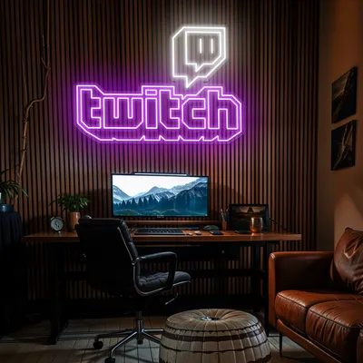 Twitch Gaming Room Neon Sign - Stealth Promo Co