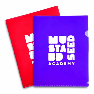 A4 Plastic Project File - Stealth Promo Co