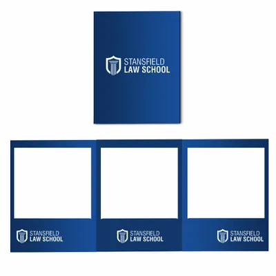 Tri-Panel 3 Pocket Presentation Folders - Stealth Promo Co