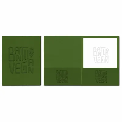 Embossed Presentation Folder - Stealth Promo Co