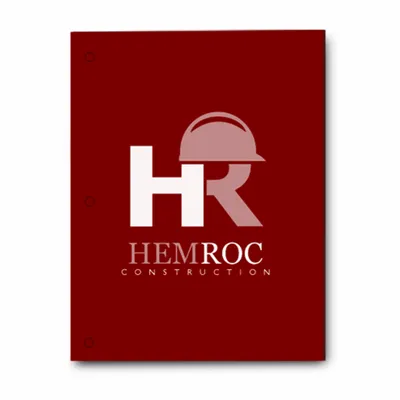 3 Prong Pocket Folder - Stealth Promo Co