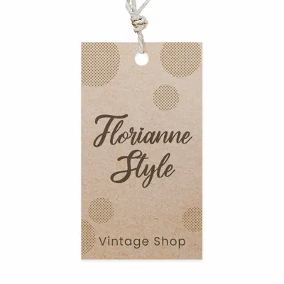 Kraft Paper Hang Tags - Stealth Promo Co