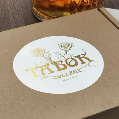 One Color Foil Stickers - Stealth Promo Co