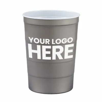 Recyclable Steel Chill-Cups™ 16oz - Stealth Promo Co