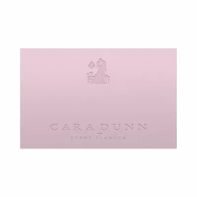 Debossed Notecards - Stealth Promo Co