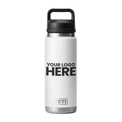 YETI Rambler 26 OZ Bottle w/ Chug Cap - Laser Engraved - Stealth Promo Co