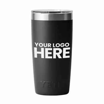 YETI Rambler 10 OZ Tumbler w/ Magslider Lid - Laser Engraved - Stealth Promo Co