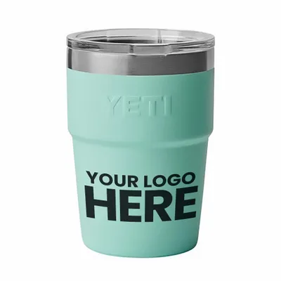 YETI Rambler 16 OZ Stackable Cup w/ MagSlider Lid - Laser Engraved - Stealth Promo Co