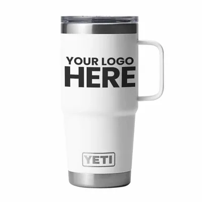 YETI® Rambler 20 OZ Travel Mug w/ Stronghold Lid - Stealth Promo Co