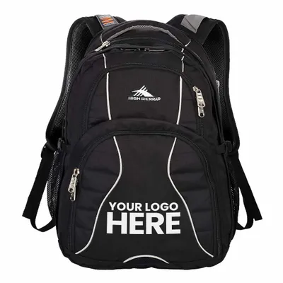 High Sierra Swerve 17 Computer Backpack - Stealth Promo Co