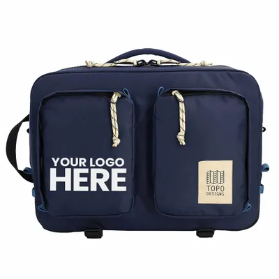 Topo Recycled Global Briefcase - Stealth Promo Co
