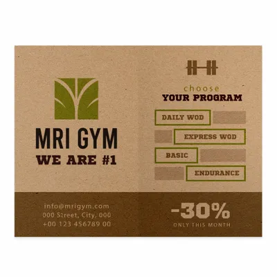 Kraft Paper Brochures - Stealth Promo Co