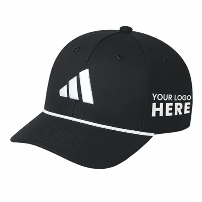 Adidas A3001S Sustainable Five-Panel Tour Cap - Stealth Promo Co