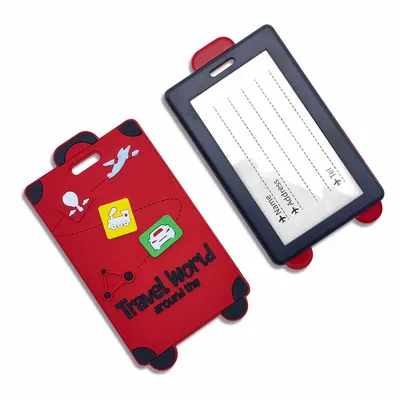 Creative Shape Soft PVC Luggage Bag Tag - Stealth Promo Co