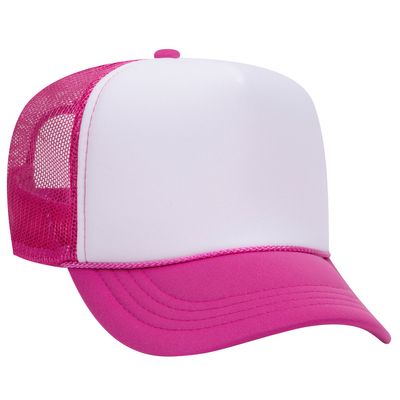 Hot Pink/White/Hot Pink Hot Pink/White/Hot Pink - Tote Bags Now