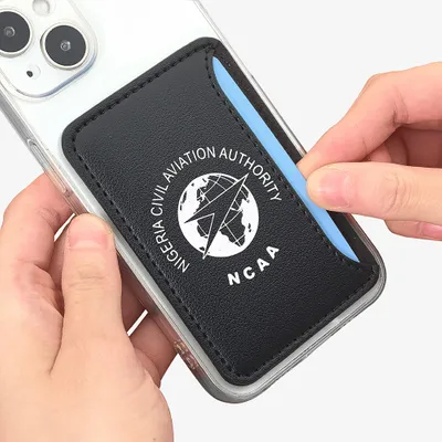 Leather Phone Wallet with Top Slit - Custom Pro Prints