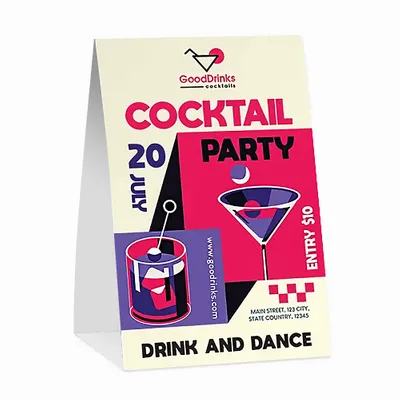 Table Tents - Stealth Promo Co