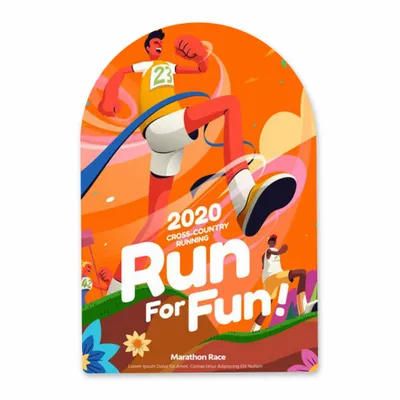 Half Circle Side Flyer - Stealth Promo Co